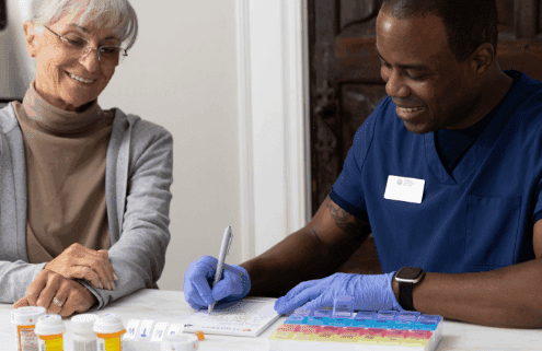 Low Vision Help for Seniors with Premier Caregiver Services